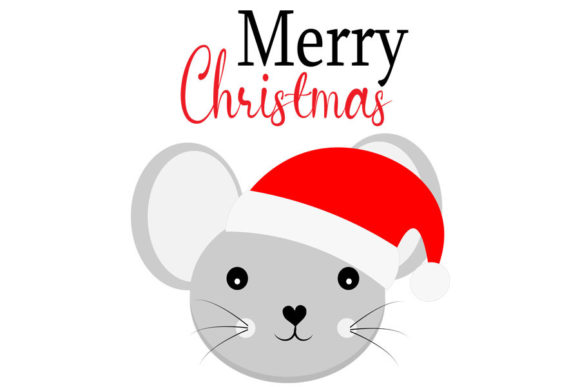 Christmas Mouse Svg: Cute Graphics for Crafts & Branding