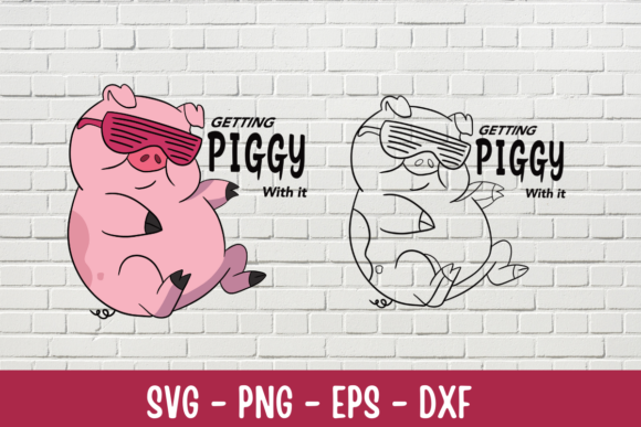 Getting Piggy with It Clipart 2: A Practical Graphics Review for Crafts