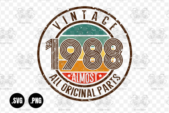Review: Vintage 1988 Almost All Original Parts Embroidery Design