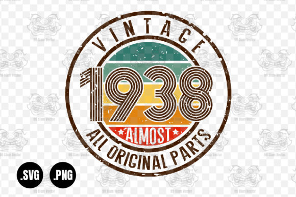 Vintage 1938 Almost All Original Parts: A Designer's Review for Crafts and Graphics
