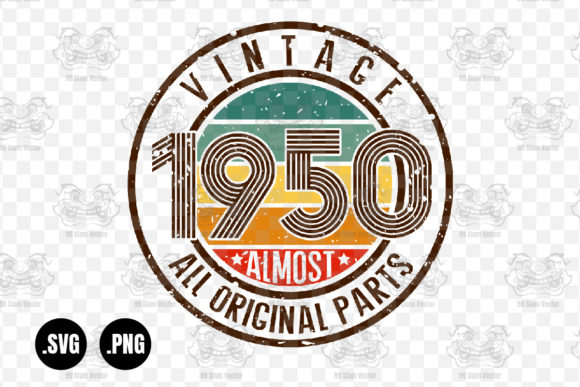 Vintage 1950 Almost All Original Parts Graphics for Crafts