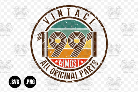 Vintage 1991 Almost All Original Parts Graphics and Crafts