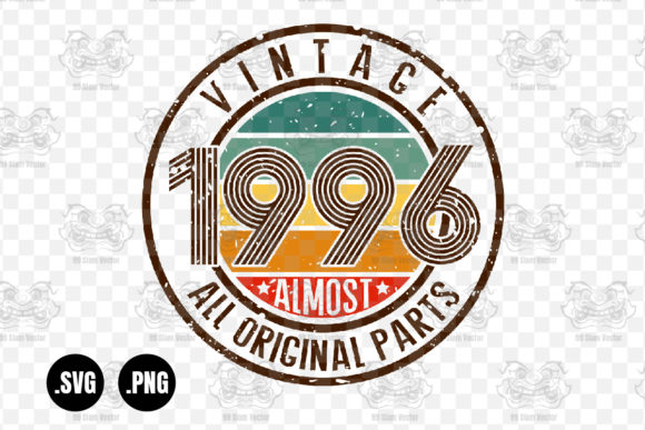 Vintage 1996 Almost All Original Parts Graphics for Crafts